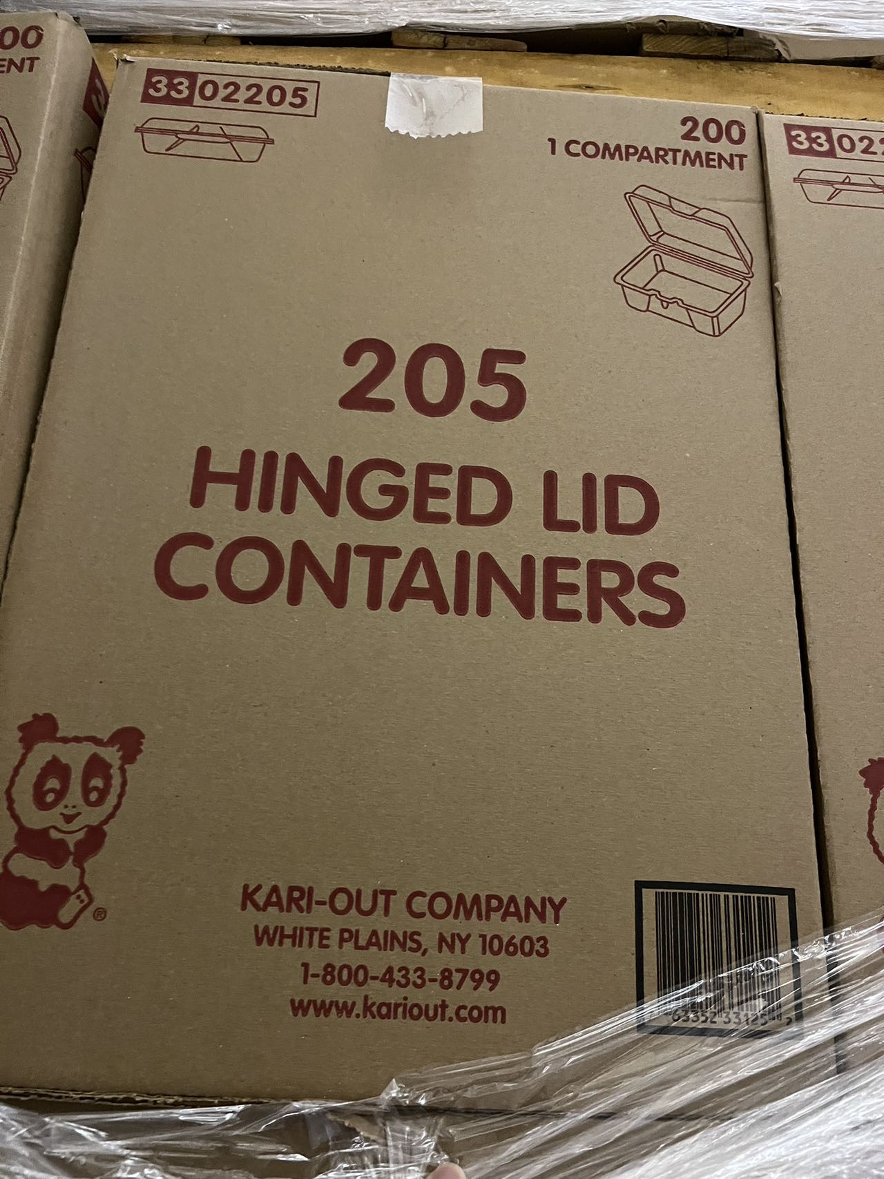 205 Foam Container